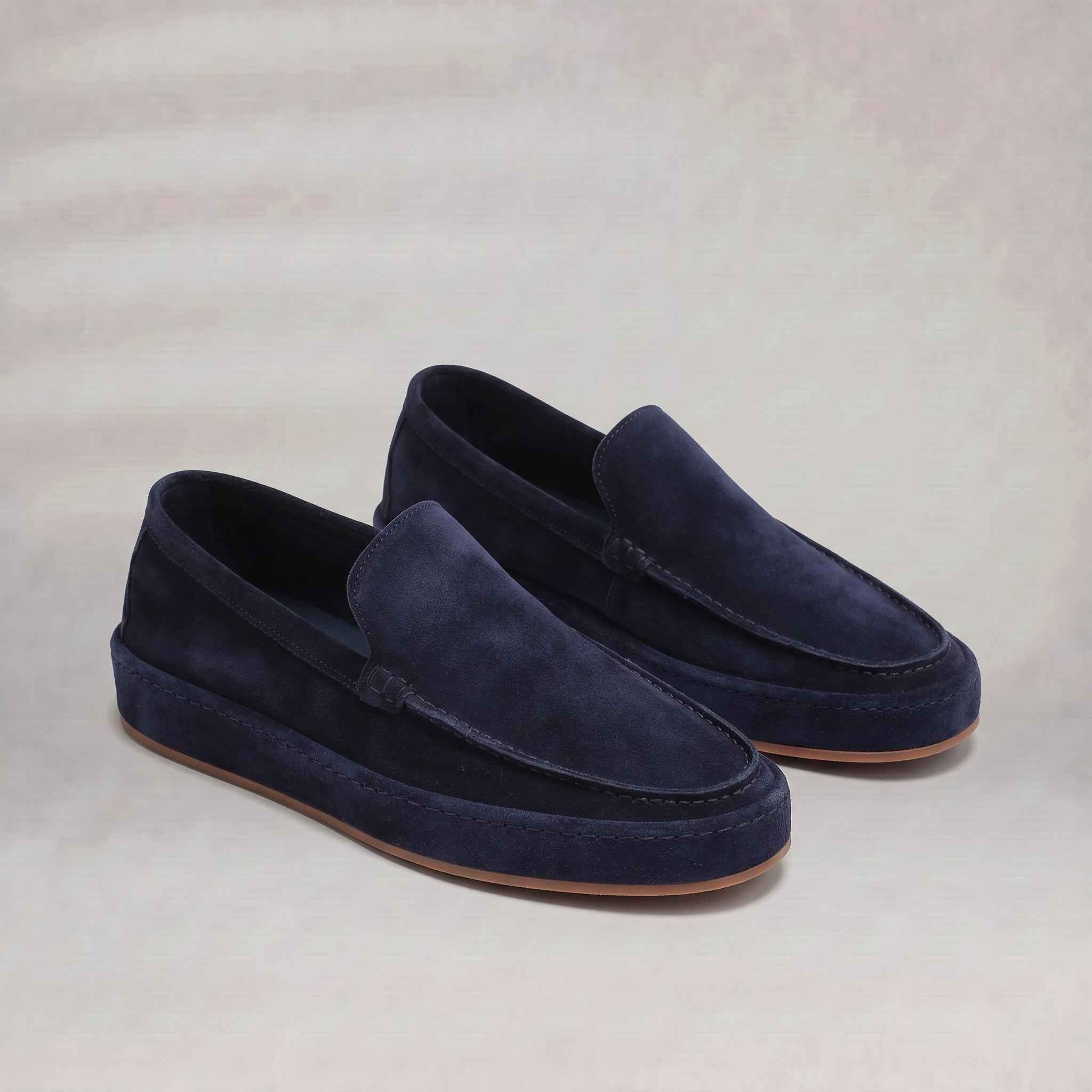 Męskie Loafersy Wsuwane o Eleganckim Smukłym Kroju