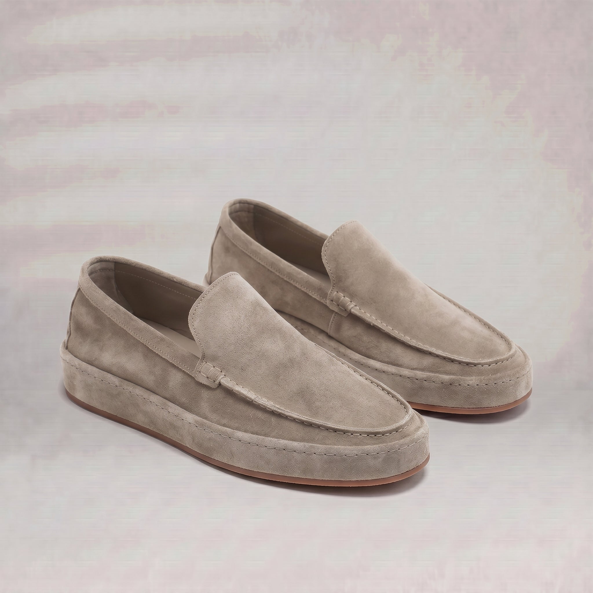 Męskie Loafersy Wsuwane o Eleganckim Smukłym Kroju