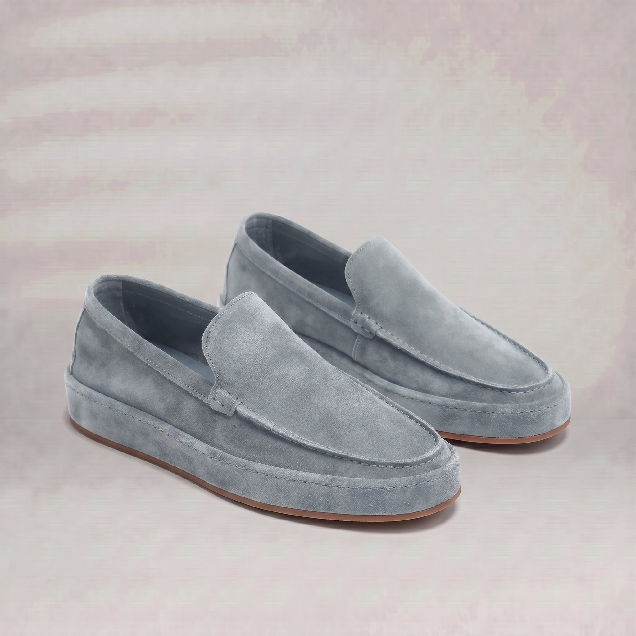 Męskie Loafersy Wsuwane o Eleganckim Smukłym Kroju
