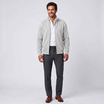 Bluza Męska Rozpinana na zamek ze stójką i bocznymi kieszeniami