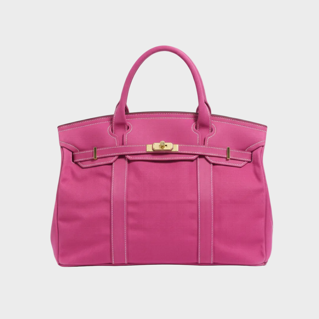 Efektowna torebka damska typu tote z eleganckim wykończeniem