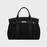 Efektowna torebka damska typu tote z eleganckim wykończeniem