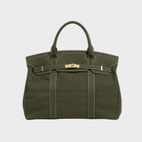 Efektowna torebka damska typu tote z eleganckim wykończeniem