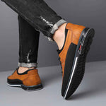 Stylowe buty męskie casual z wyrazistą grubą podeszwą