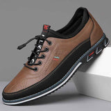 Stylowe buty męskie casual z wyrazistą grubą podeszwą