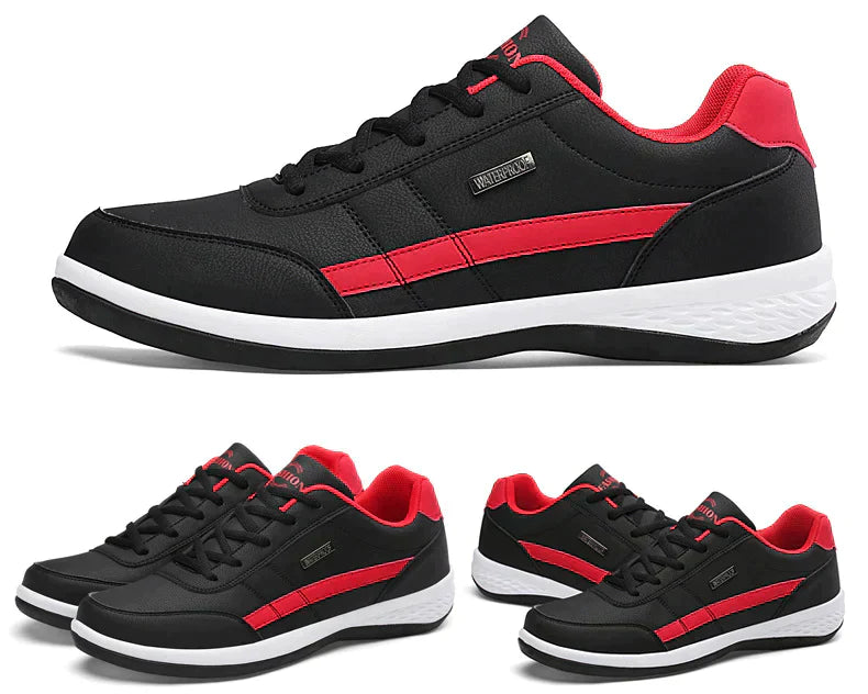 Ponadczasowe Sneakersy Męskie z Kontrastowymi Detalami