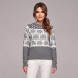 Wyjątkowy sweter bożonarodzeniowy damski w stylu Fair Isle