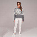 Wyjątkowy sweter bożonarodzeniowy damski w stylu Fair Isle