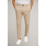 Stylowe Spodnie Męskie Slim Fit z Klasycznym Zapięciem