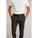 Stylowe Spodnie Męskie Slim Fit z Klasycznym Zapięciem