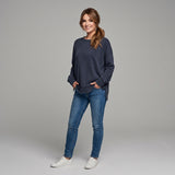 Wyjątkowo uniwersalna bluza damska oversize o luźnym fasonie