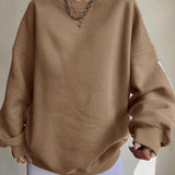 Stylowa Bluza Damska Oversize z Dużymi Napisami College