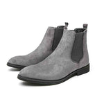 Eleganckie buty męskie Chelsea o klasycznej linii za kostkę