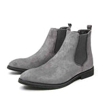 Eleganckie buty męskie Chelsea o klasycznej linii za kostkę