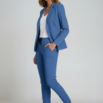 Garnitur damski z marynarką zapinaną na jeden guzik, Sylnia Butik