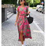 Sukienka kopertowa z wiązaniem w talii, Sylnia Butik